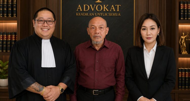 Doc. Dari kiri ke kanan: Ketua Umum FERADI WPI sekaligus Pendiri FERADI WPI, Adv. Donny Andretti, S.H., S.Kom., M.Kom., C.Md., C.PFW., C.MDF., C.JKJ., C.FTAX., Fam Fuk Tjhong alias Pak Uun, serta Harriani Bianca Daryana, S.H., C.LA., C.PFW., C.MDF., C.JKJ., C.FTAX., anggota Tim Advokasi FERADI WPI–Subur Jaya Law Firm sekaligus Ketua DPD FERADI WPI Jakarta, berfoto bersama usai memberikan keterangan kepada awak media terkait perkembangan pendampingan hukum dan pemulihan kondisi psikologis keluarga korban dalam perkara yang sedang ditangani Ditreskrimum Polda Banten.