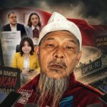 Doc. Kolase digital yang menggambarkan Fam Fuk Tjhong alias Pak Uun di tengah sorotan publik, dengan visual pendukung berupa dokumen Laporan Hasil Pemeriksaan (LHP) Badan Kehormatan DPRD Kabupaten Lebak, Gedung DPR RI, Gedung Ditreskrimum Polda Banten, serta ilustrasi konferensi pers. Gambar ini merupakan ilustrasi editorial yang dibuat untuk mendukung pemberitaan mengenai perkembangan proses hukum dan rencana Tim Advokasi FERADI WPI mengajukan pengaduan ke Komisi III DPR RI, Kompolnas, dan LPSK. Bukan dokumentasi peristiwa sebenarnya.