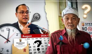 Doc. Gambar kolase ilustrasi ini memperlihatkan dua narasumber utama dalam liputan, yakni Bapak Revan, S.H., C.PFW., C.MDF., C.FTAX (kiri), dan Bapak Fam Fuk Tjhong alias Uun (kanan), dalam suasana di Polda Banten. Mereka bersatu untuk menuntut keterbukaan dalam penanganan kasus. (ilustrasi: KawanJariNews.com).