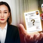 Doc. Kolase foto ilustrasi menampilkan Harriani Bianca Daryana (kiri) dalam balutan setelan formal, menyimbolkan profesionalisme hukum. Di sisi lain, terlihat Fam Fuk Tjhong alias Uun (kanan) berlatar belakang area SPKT Polda Banten. Gambar ini menarasikan desakan Tim Advokasi agar pihak kepolisian mengedepankan transparansi dalam penyampaian hasil penyidikan perkara Uun kepada pihak keluarga. (ilustrasi: KawanJariNews.com).