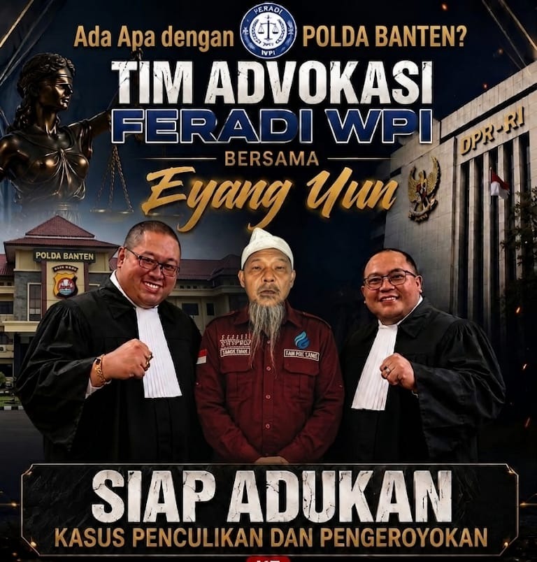 Doc. Tim Advokasi FERADI WPI bersama Fam Fuk Tjhong alias Uun saat mempersiapkan langkah hukum dan pengawalan perkara dugaan penculikan serta pengeroyokan yang sedang ditangani Polda Banten. Tim advokasi menyatakan akan terus mengawal proses hukum dan menempuh langkah pengaduan ke sejumlah lembaga terkait guna memastikan perkara tersebut ditangani secara menyeluruh sesuai ketentuan hukum.