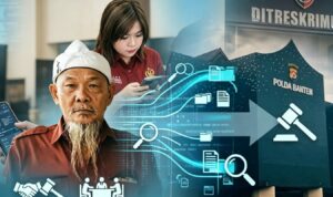 Cecilia Tionardi: Penyidik Perlu Uji Kesesuaian Seluruh Alat Bukti dalam Perkara UUN Doc. Ilustrasi Tim Kuasa Hukum Cecilia Natasya Tionardi bersama Fam Fuk Tjhong alias Uun dalam membahas perkembangan penyidikan perkara di Polda Banten. (ilustrasi: KawanJariNews.com).