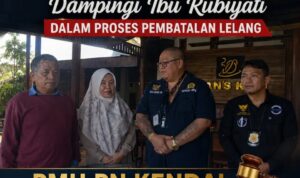 Doc. Keterangan Gambar Ilustrasi: Tim hukum dari FERADI WPI dan Subur Jaya Law Firm bersama Rubiyati saat mempersiapkan langkah hukum terkait rencana gugatan pembatalan lelang yang akan diajukan ke Pengadilan Negeri Kendal.
