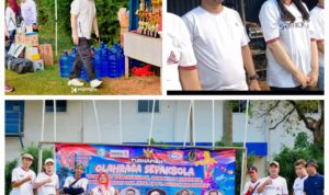 Semarak HUT RI ke-81, Pekerja PT Samick Indonesia Gelar Lomba Olahraga di Bogor Doc. Kompilasi sejumlah momen saat pekerja mengikuti perlombaan bola voli, bulu tangkis, dan sepak bola dalam rangka memeriahkan peringatan HUT ke-81 Kemerdekaan Republik Indonesia di lingkungan PT Samick Indonesia, Kabupaten Bogor, Minggu (16/8/2026).