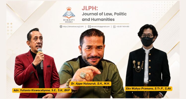 Doc. Tiga peneliti Universitas Mpu Tantular, Dr. Appe Hamonangan Hutauruk, S.H., M.H., Eko Wahyu Pramono, S.Tr.P., S.Ak., dan Adv. Yulianto Kiswocahyono, S.E., S.H., BKP, yang menulis kajian akademik mengenai batas kewenangan delegasi Menteri Keuangan dalam pengaturan Kuasa Wajib Pajak melalui PMK Nomor 44 Tahun 2026.