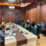 Doc. Pengurus DPD LDII Kota Semarang saat melakukan audiensi dengan Wali Kota Semarang, Agustina Wilujeng Pramestuti, di Aula Balai Kota Semarang, Kamis (27/8/2026), membahas sejumlah agenda organisasi yang direncanakan berlangsung di Kota Semarang.