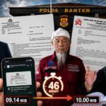 Doc. Tim Kuasa Hukum Fam Fuk Tjhong alias Uun, termasuk Revan Pratama Wijaya dan Donny Andretti, dalam ilustrasi terkait surat undangan gelar perkara dari Ditreskrimum Polda Banten yang diterima pada pukul 09.14 WIB untuk agenda pukul 10.00 WIB, Senin, 31 Agustus 2026. Ilustrasi menampilkan dokumen undangan dan surat permohonan penjadwalan ulang sebagai konteks pemberitaan. Foto ilustrasi.