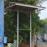 Doc. Titik lokasi penempatan monitor Air Quality Monitoring System (AQMS) milik Dinas Lingkungan Hidup (DLH) Kota Banjarmasin sebelum dilaporkan hilang. Lokasi tersebut merupakan bagian dari sarana pemantauan kualitas udara di Kota Banjarmasin.