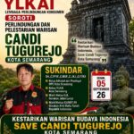 Doc. Sukindar, S.H.,C.PFW.,C.MDF.,C.JKJ.,C.FTAX., Ketua LPKSM YLKAI Lembaga Perlindungan Konsumen Kota Semarang sekaligus Ketua Advokat dan Paralegal DPC FERADI WPI Kota Semarang, menyampaikan sorotan terkait pengelolaan Candi Tugu atau Watu Tugu di Kecamatan Tugu, Kota Semarang, Sabtu (5/9/2026). Ia mendorong pelestarian situs dan pengembangan potensinya sebagai wisata budaya dan edukasi.