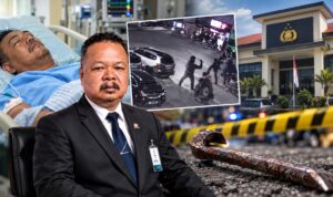 Masyarakat Menanti Penanganan Polres Salatiga, Korban Dugaan Pengeroyokan Linggis Alami Kebocoran Paru-Paru Doc. Foto ilustrasi menggambarkan penanganan dugaan pengeroyokan terhadap M. Sholeh Abdullah Ali R. di Salatiga, Jawa Tengah, dengan menampilkan ilustrasi korban yang menjalani perawatan di rumah sakit, suasana lokasi kejadian yang terekam CCTV, serta ilustrasi kantor Polres Salatiga sebagai representasi proses penanganan perkara. Ilustrasi ini disusun untuk kepentingan pemberitaan dan bukan merupakan dokumentasi langsung keseluruhan rangkaian peristiwa.