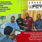 Doc. Proses pemeriksaan atau Berita Acara Pemeriksaan (BAP) terhadap M. Sholeh Abdullah R. oleh penyidik Polres Salatiga yang dilakukan di ruang perawatan RSUD Salatiga, Senin (21/9/2026). Pemeriksaan berlangsung saat korban masih menjalani perawatan medis dan didampingi tim hukum dari Firma Hukum Subur Jaya dan Rekan–FERADI WPI.