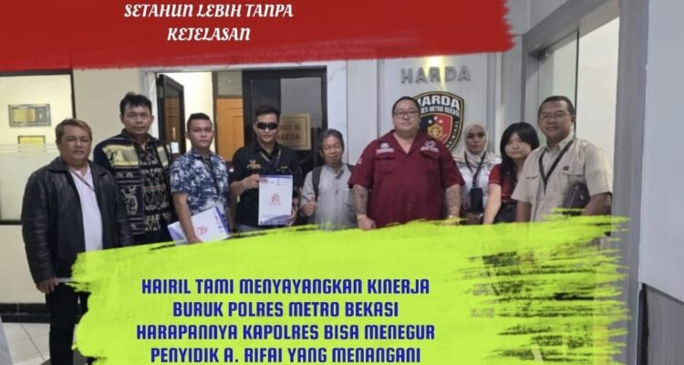 Doc. Hairil Tami bersama kuasa hukumnya, Advokat Donny Andretti, S.H., S.Kom., M.Kom., C.Md., C.PFW., C.MDF., C.JKJ., C.FTAX., berfoto bersama di salah satu agenda di lingkungan kantor kepolisian dalam rangka koordinasi dan menyampaikan perkembangan terkait laporan dugaan penggelapan yang tengah dipertanyakan penanganannya.