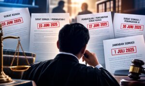1 Kuasa Hukum, 2 Klien Yang Berseberangan: Klien Disomasi 23 Juni, Kuasa Dicabut 27 Juni 2025? Doc. Foto ilustrasi: Ilustrasi rangkaian dokumen hukum, surat kuasa, somasi, dan proses hukum yang berkaitan dengan materi pemberitaan. Foto ini semata-mata digunakan sebagai ilustrasi jurnalistik dan bukan merupakan gambaran atau reproduksi dokumen yang dimaksud dalam materi rilis.
