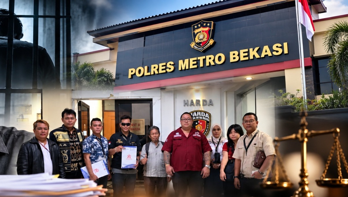 Doc. Pelapor dan pendamping hukum dalam upaya memperoleh kejelasan terkait perkembangan aduan dugaan penggelapan yang telah dilaporkan.