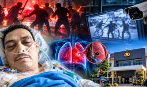 Doc. Foto ilustrasi kompilasi yang menggambarkan penanganan dugaan pengeroyokan terhadap M. Sholeh Abdullah R. di Salatiga. Ilustrasi menampilkan korban yang sedang menjalani perawatan di rumah sakit, gambaran rekaman CCTV saat dugaan kejadian, ilustrasi kondisi paru-paru, serta representasi kantor kepolisian sebagai simbol proses penanganan perkara. Ilustrasi ini dibuat untuk kepentingan pemberitaan dan bukan merupakan dokumentasi langsung atau bukti visual yang menggambarkan keseluruhan peristiwa secara faktual.