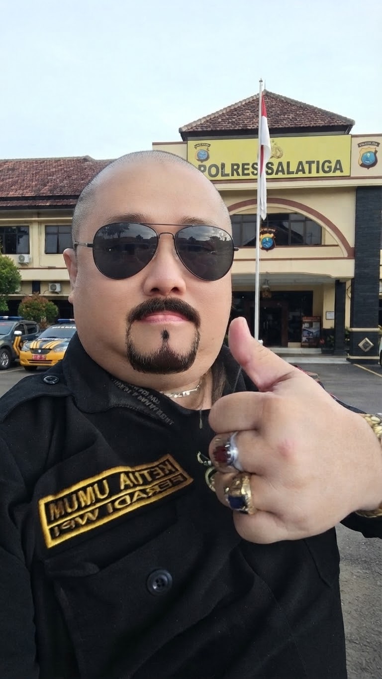Doc. Ketua Umum FERADI WPI, Adv. Donny Andretti, saat menyampaikan apresiasi terhadap respons dan komunikasi jajaran Polres Salatiga dalam penanganan perkara dugaan kekerasan terhadap anggota FERADI WPI, M. Sholeh Abdullah R., Minggu (27/9/2026). Donny menyampaikan penghargaan tersebut terkait proses penerimaan laporan, komunikasi dengan tim advokasi, serta pemeriksaan korban yang masih menjalani perawatan di rumah sakit.