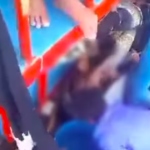 Doc. Tangkapan layar dari video yang memperlihatkan dugaan tindakan penganiayaan terhadap seorang ABK KM Maulana 23 di atas kapal. Bagian gambar diburamkan (blur) untuk mengurangi tampilan visual kekerasan, melindungi martabat dan privasi korban, serta mempertimbangkan kondisi korban yang diduga mengalami kekerasan.
