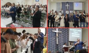 Doc. Kompilasi suasana ibadah pagi di Gereja GPDI Eben-Haezer Subang, Minggu (4/10/2026), saat Ketua Umum FERADI WPI Adv. Donny Andretti menyampaikan refleksi iman dan kesaksian mengenai perjalanan hidupnya. Dalam kesempatan tersebut, Donny didampingi jajaran DPP FERADI WPI dan menyampaikan pesan mengenai pentingnya mengandalkan Tuhan, menjaga keluarga, peduli terhadap sesama, serta mencintai bangsa Indonesia.