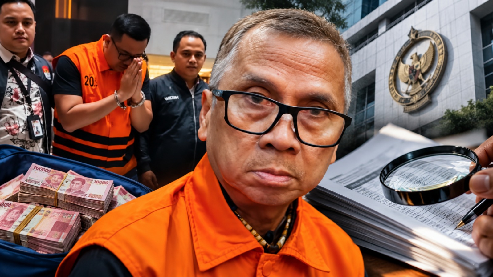 Doc. Ilustrasi Ahmad Luthfi H. Rahmatullah dalam konteks penanganan perkara dugaan suap terkait pengondisian audit laporan keuangan Pemerintah Kabupaten Klaten. KPK mengungkap dugaan permintaan uang Rp600 juta yang kemudian disebut disepakati menjadi Rp400 juta. Foto merupakan ilustrasi visual, bukan dokumentasi utuh rangkaian transaksi atau bukti perkara.