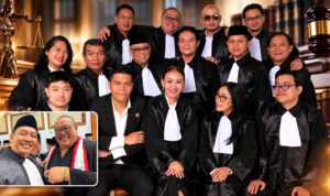 Sengketa Bisnis Diduga Dipaksakan ke Ranah Pidana, FERADI WPI Siapkan Langkah Hukum Doc. Kolase foto memperlihatkan jajaran advokat FERADI WPI dalam satu potret bersama, serta dokumentasi Ketua Umum FERADI WPI, Adv. Donny Andretti, bersama Advokat Dedy Ferdiyanto, S.H. (foto sisipan). FERADI WPI menyatakan telah membentuk tim advokasi untuk mendampingi dan mengawal perkara hukum yang dihadapi Dedy terkait laporan dugaan penipuan dan/atau penggelapan di Ditreskrimum Polda Metro Jaya.